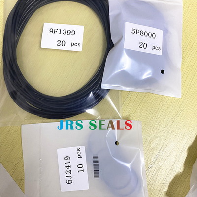 9F1399 5F8000 6J2419 खुदाई लोडर NBR FKM PU के लिए ओरिंग सील किट