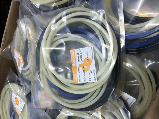 हिताची EX100-2 सेंटर ज्वाइंट सील किट EX100WD EX120-2/5 UH043 UH083 हाइड्रोलिक सिलेंडर आर्म क्लैमशेल के लिए डस्ट वाइपर सील