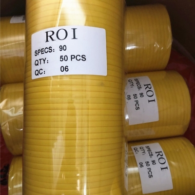 E120B के लिए पीला ROI PU पिस्टन रिंग्स सेंटर ज्वाइंट सील किट