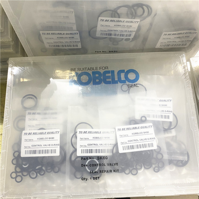 SK200 SK60 नियंत्रण वाल्व सील किट KOBELCO O रिंग किट हाइड्रोलिक सिलेंडर