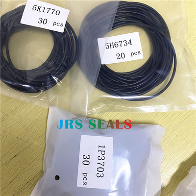 5K1770 5H6734 1P3703 1P3702 खुदाई लोडर NBR FKM के लिए ओरिंग सील किट