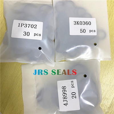 1P3702 3K0360 4J8998 खुदाई लोडर NBR FKM PU के लिए ओरिंग सील किट