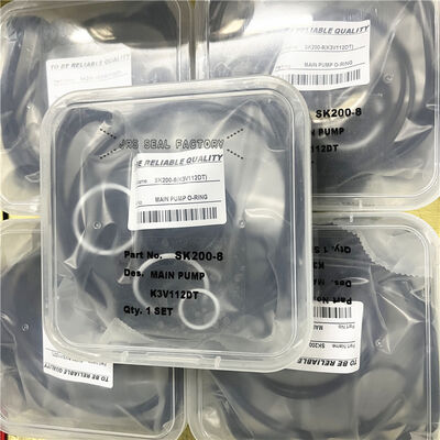 EX120-1 A8V55 SK200-8 K3V112DT मुख्य पंप हाइड्रोलिक पंप सील किट