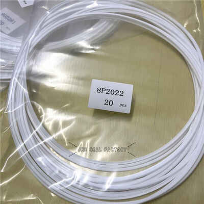 8P2022 8P-2022 PTFE व्हाइट बैक अप डस्ट सील हाइड्रोलिक सिलेंडर खुदाई आर्म बूम बाल्टी सील किट